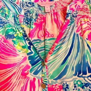 Lilly Pulitzer Elsa silk top